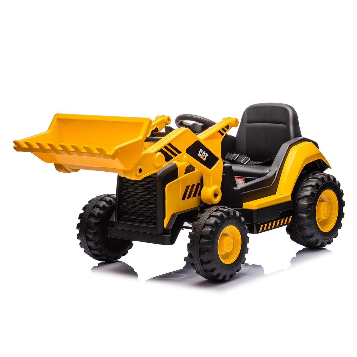 12V Kids Ride-On Front Loader Tractor with Working Bucket