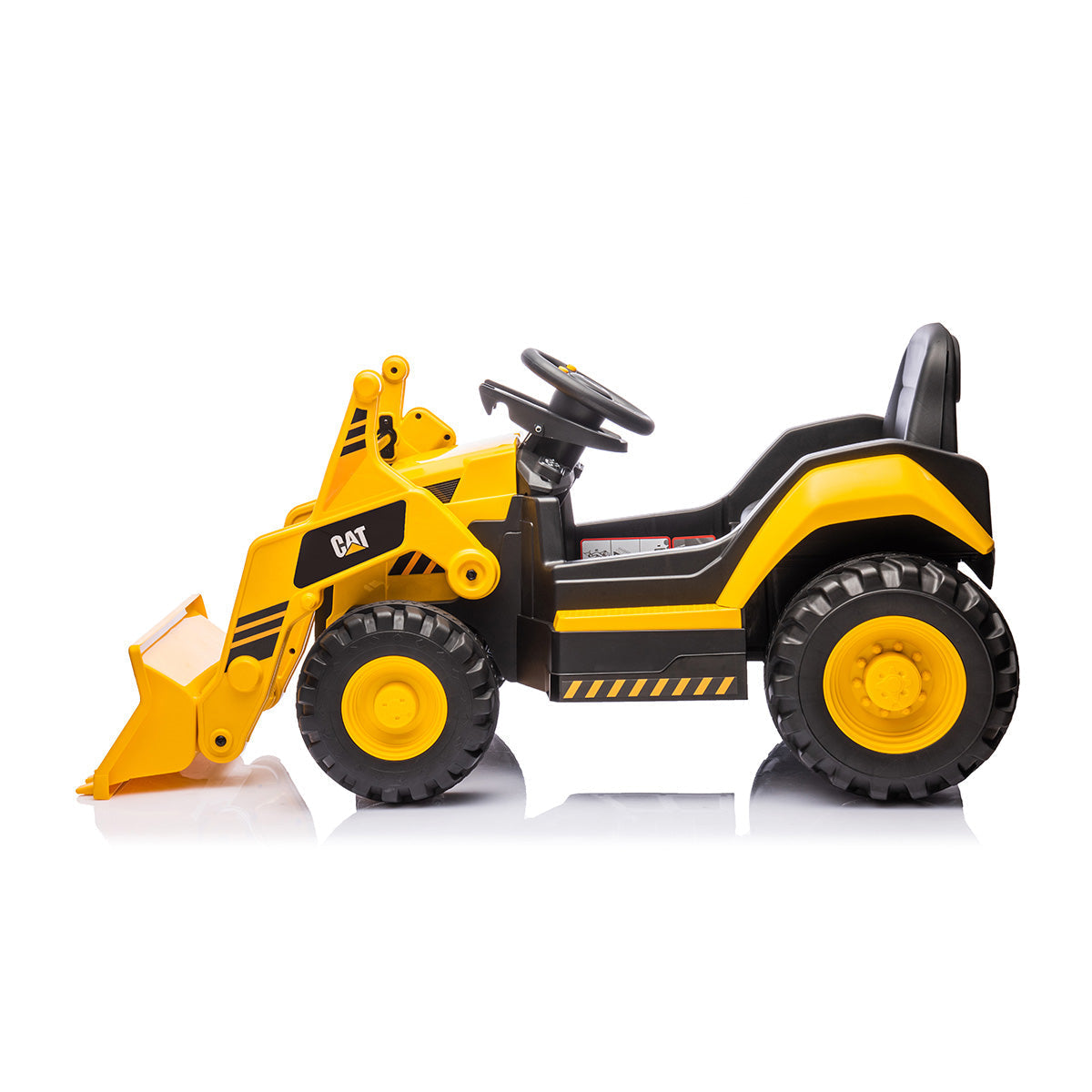 Excavadora de juguete CAT de 12V para niños