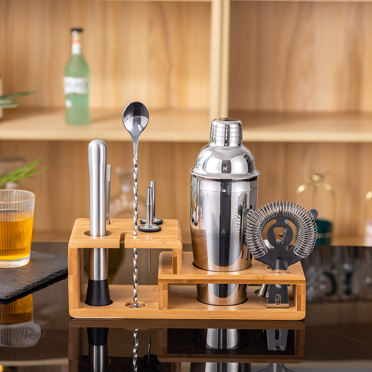 Set de coctelería de 14 piezas