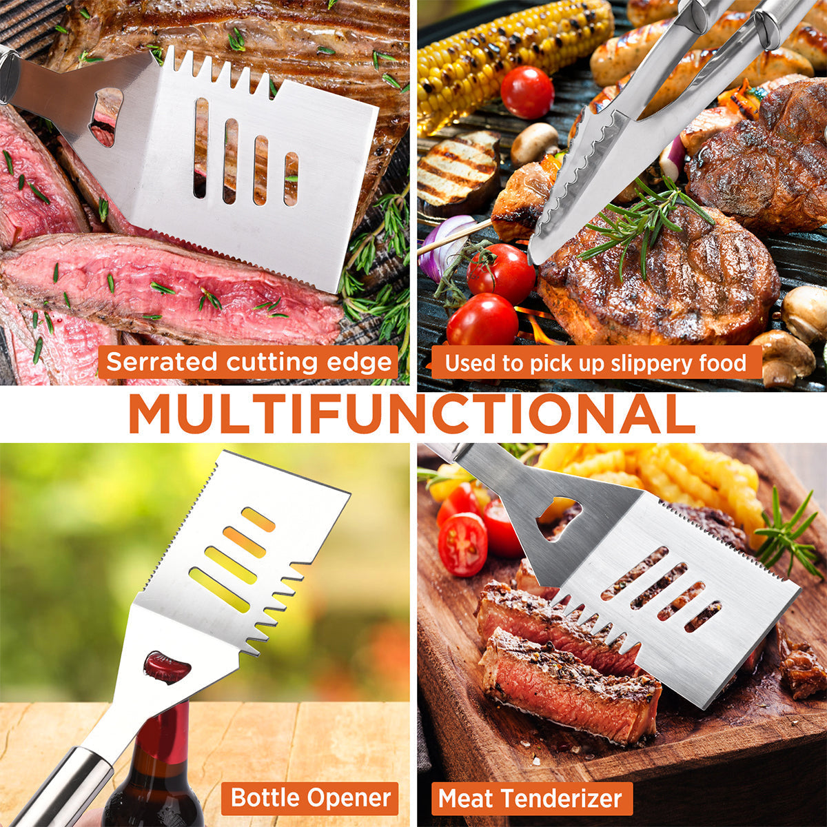 25-Piece BBQ Accessory Set