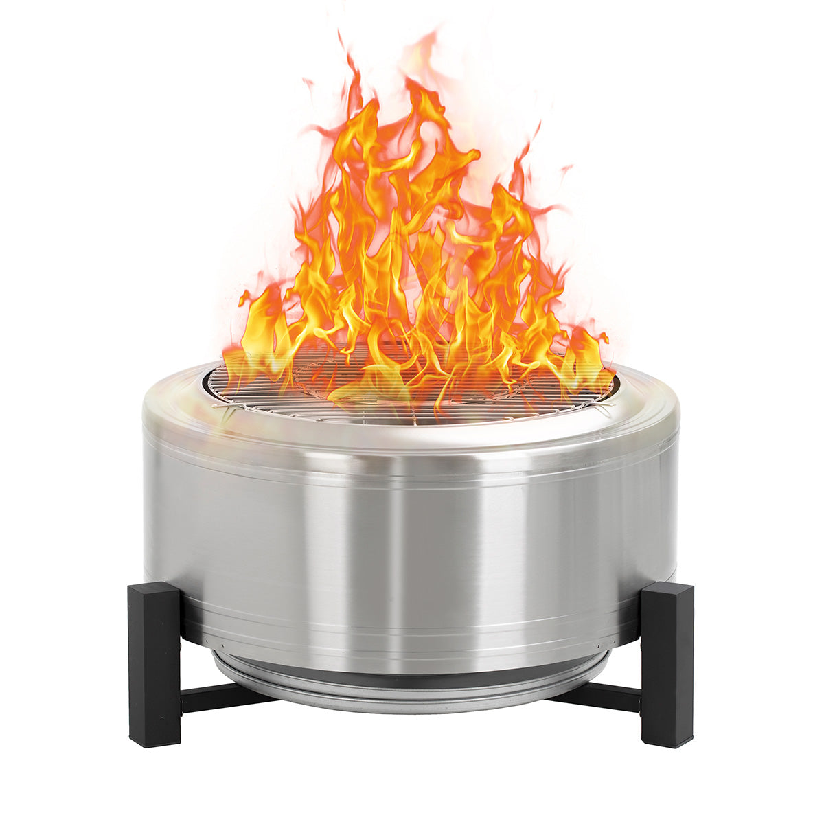 Chimenea de leña para exteriores sin humo de 27''