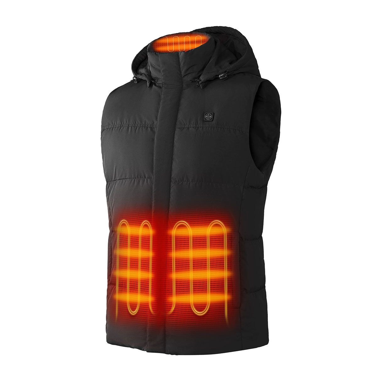 Chaleco térmico de plumón para hombre