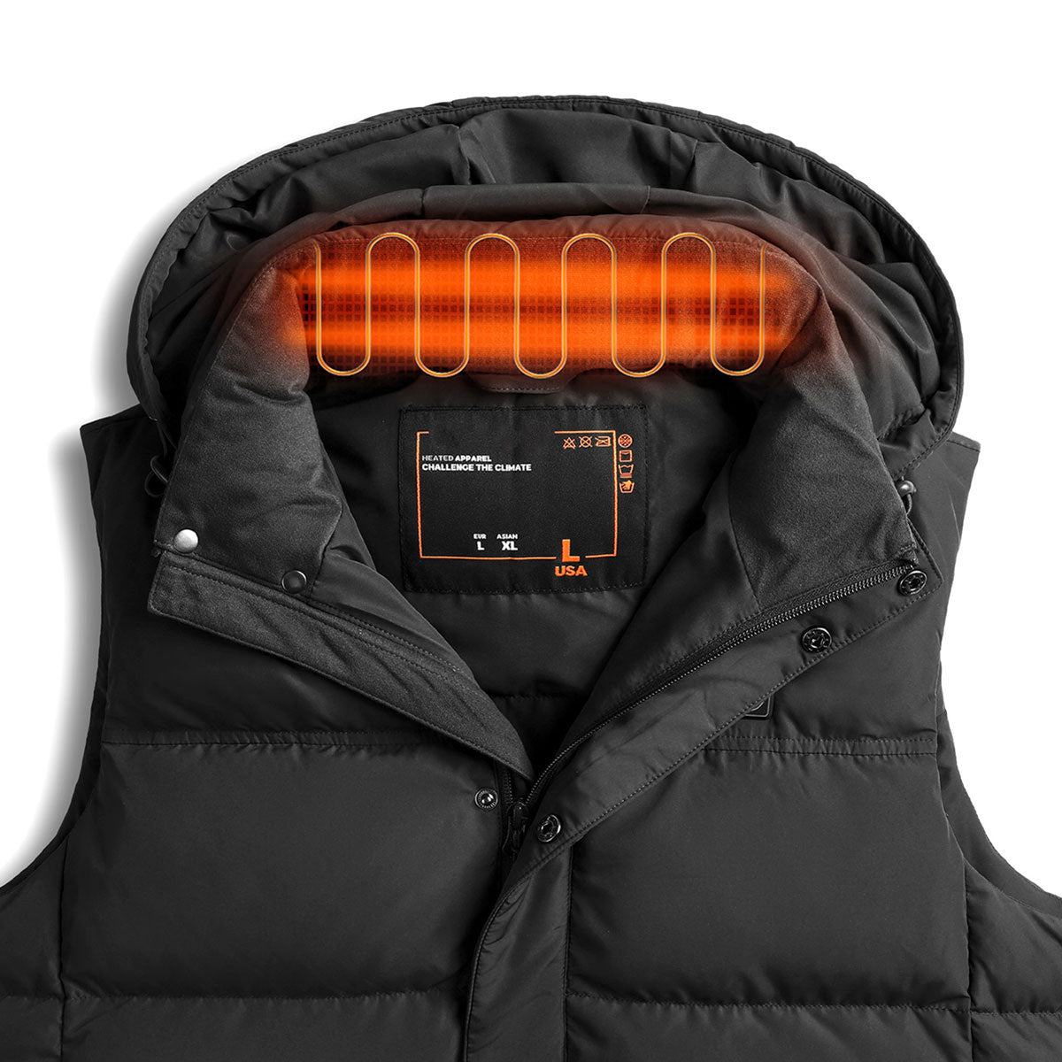 Chaleco térmico de plumón para hombre