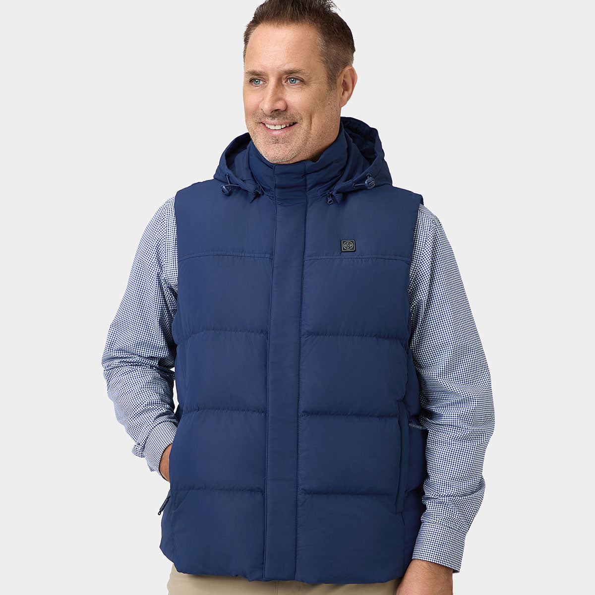 Chaleco térmico de plumón para hombre