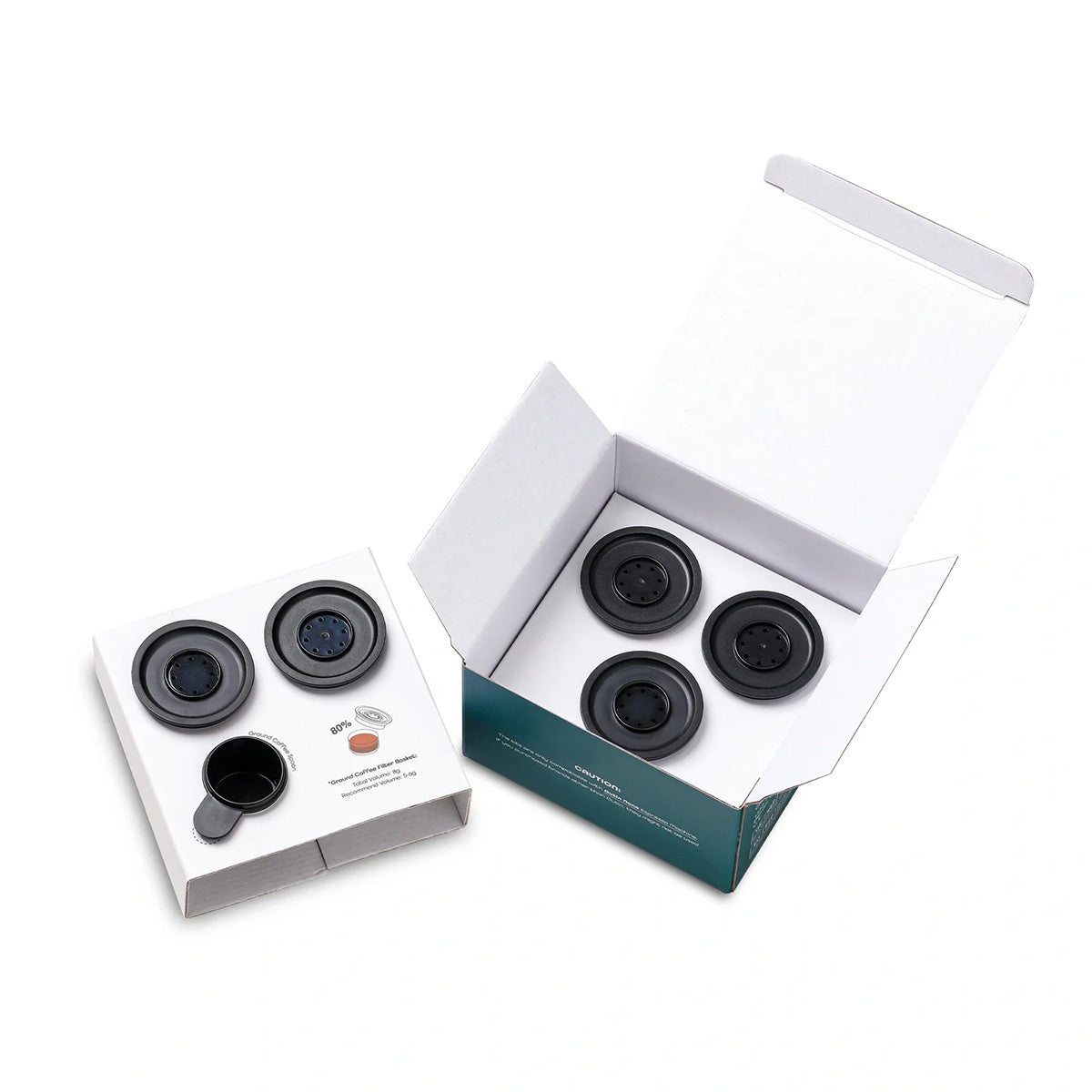 Kit de filtros para cafetera espresso eléctrica portátil