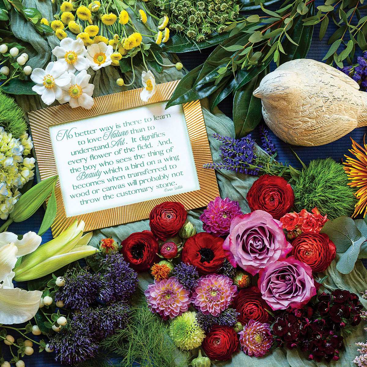 Rompecabezas florales