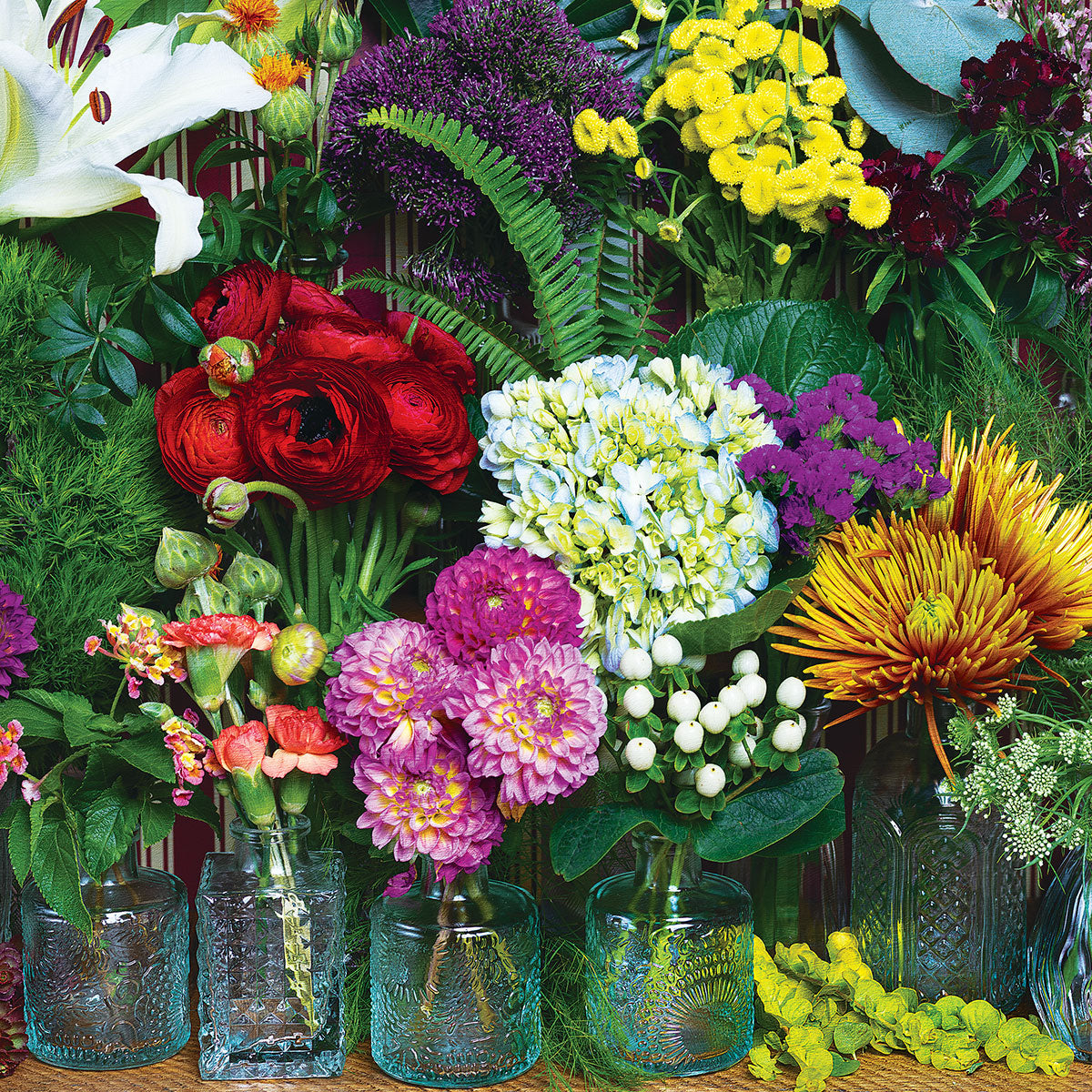 Rompecabezas florales