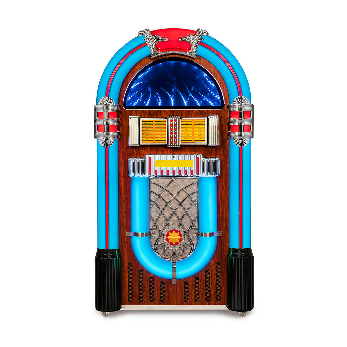 Full-Size CD and Bluetooth Jukebox with Stand