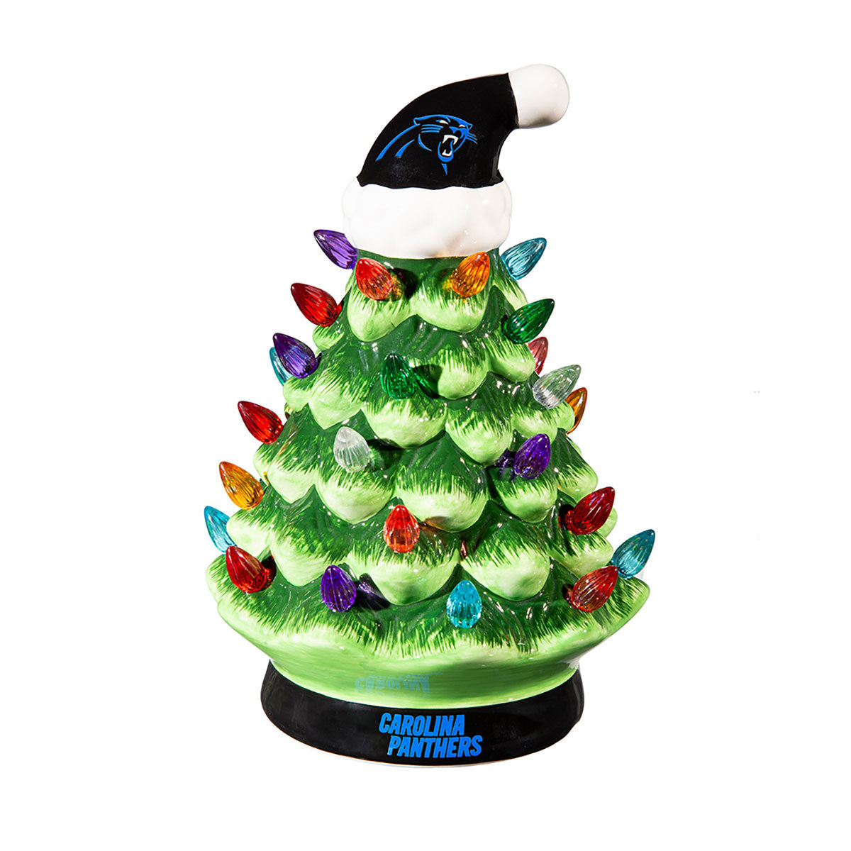 8-Inch LED Ceramic Christmas Tree Tabletop Decoration