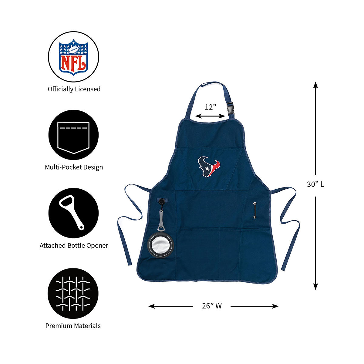 NFL grillschort