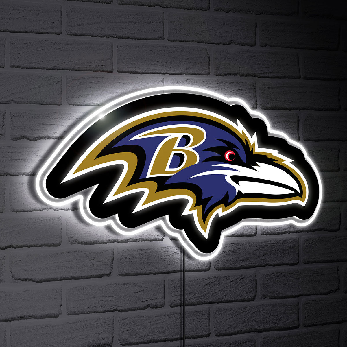 NFL Glazelite Wandschild