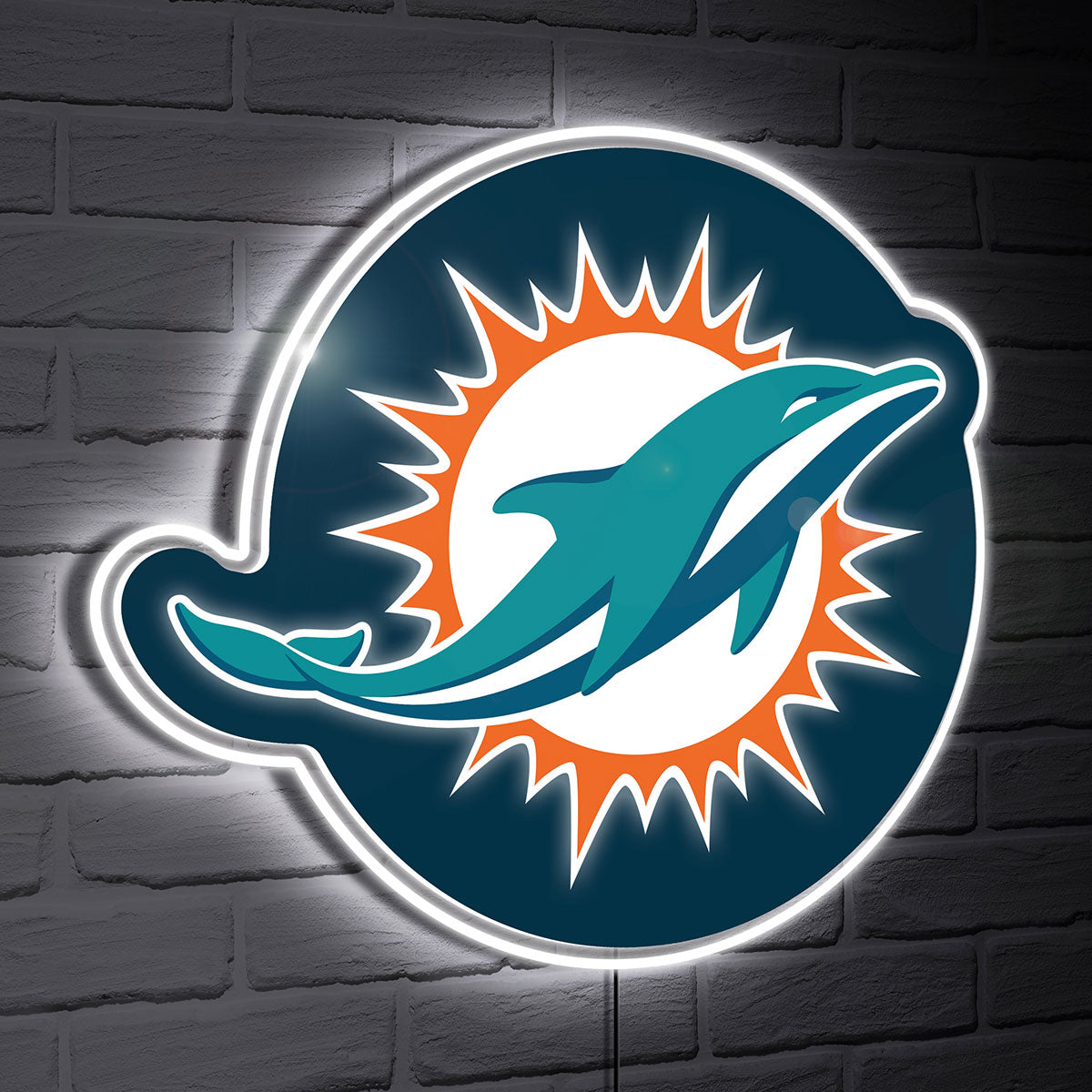 NFL Glazelite Wandschild