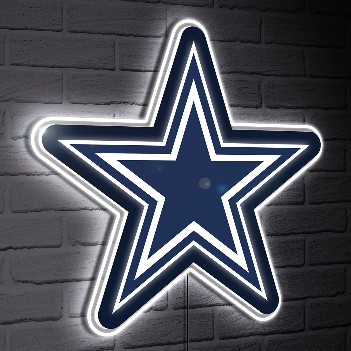 NFL Glazelite Wandschild