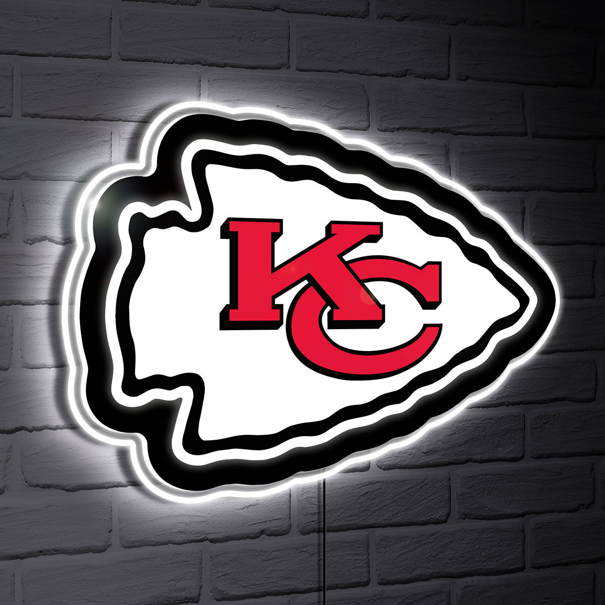 NFL Glazelite Wandschild