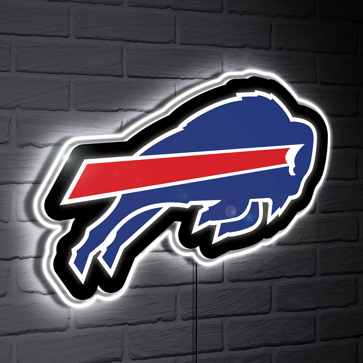 NFL Glazelite Wandschild