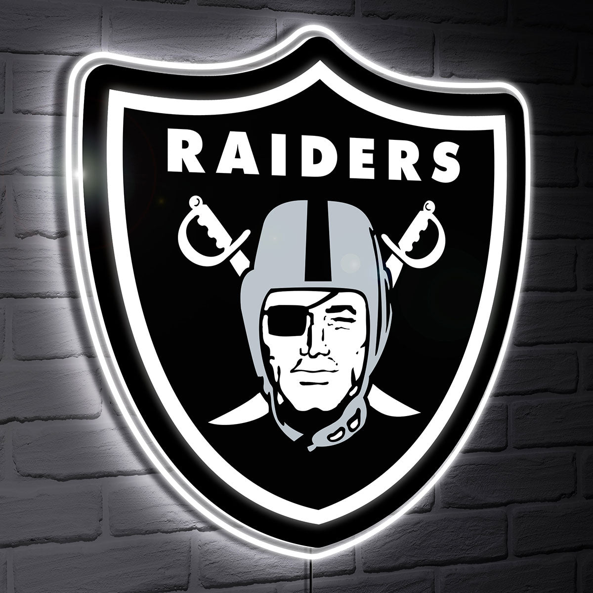 NFL Glazelite Wandschild