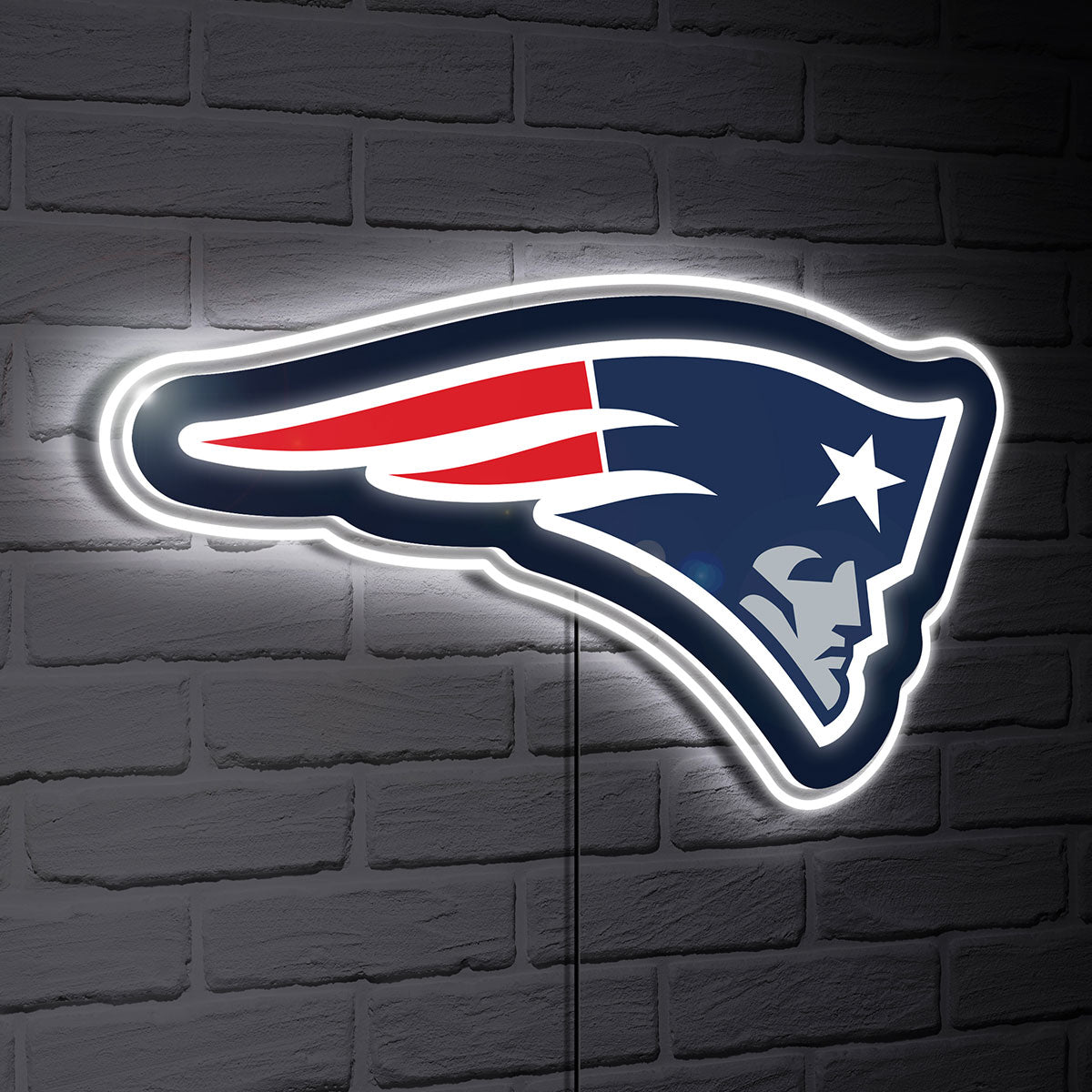 NFL Glazelite Wandschild