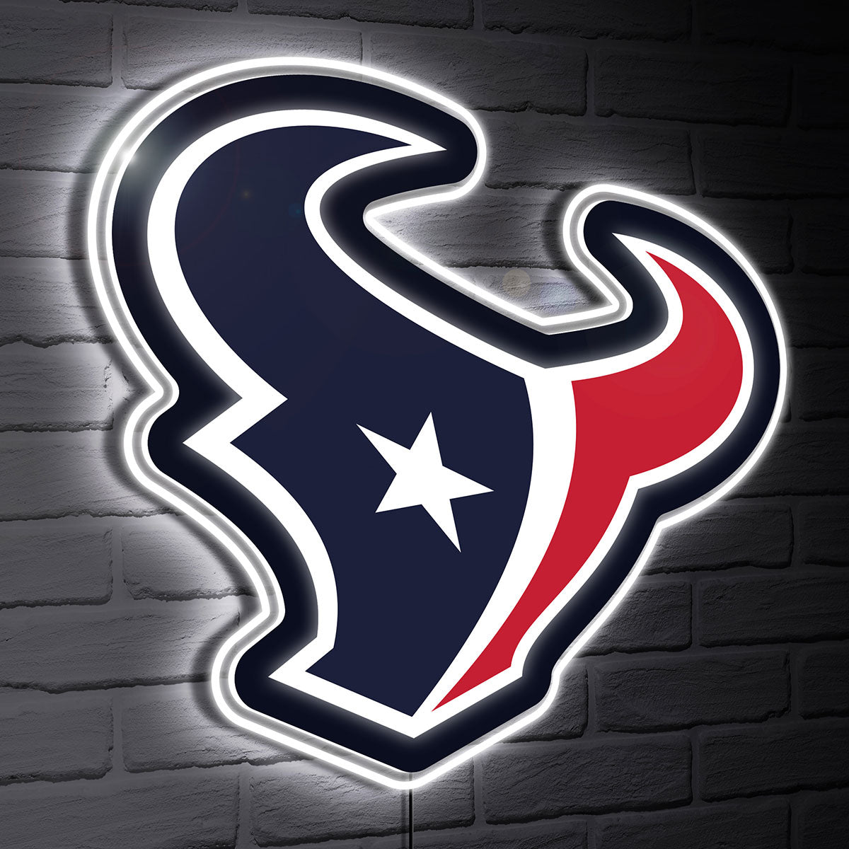NFL Glazelite Wandschild