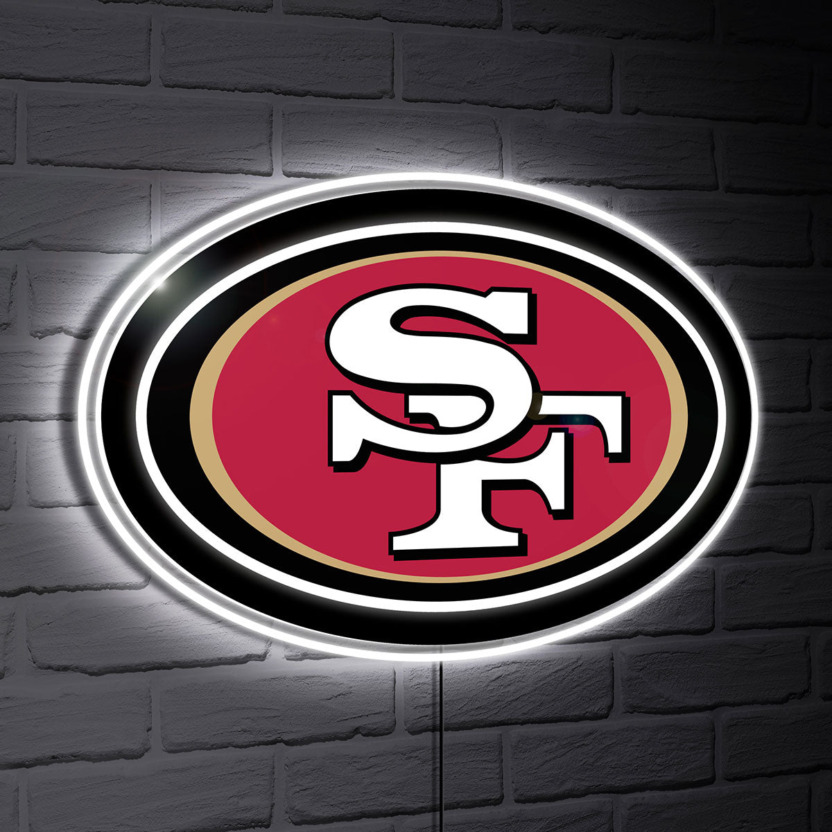 NFL Glazelite Wandschild