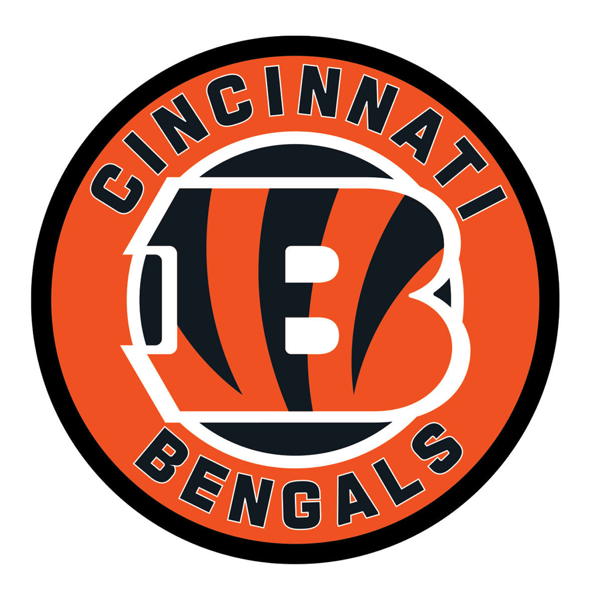 NFL Hintergrundbeleuchtetes, rundes Wand-Schild mit Vollkantenbeleuchtung