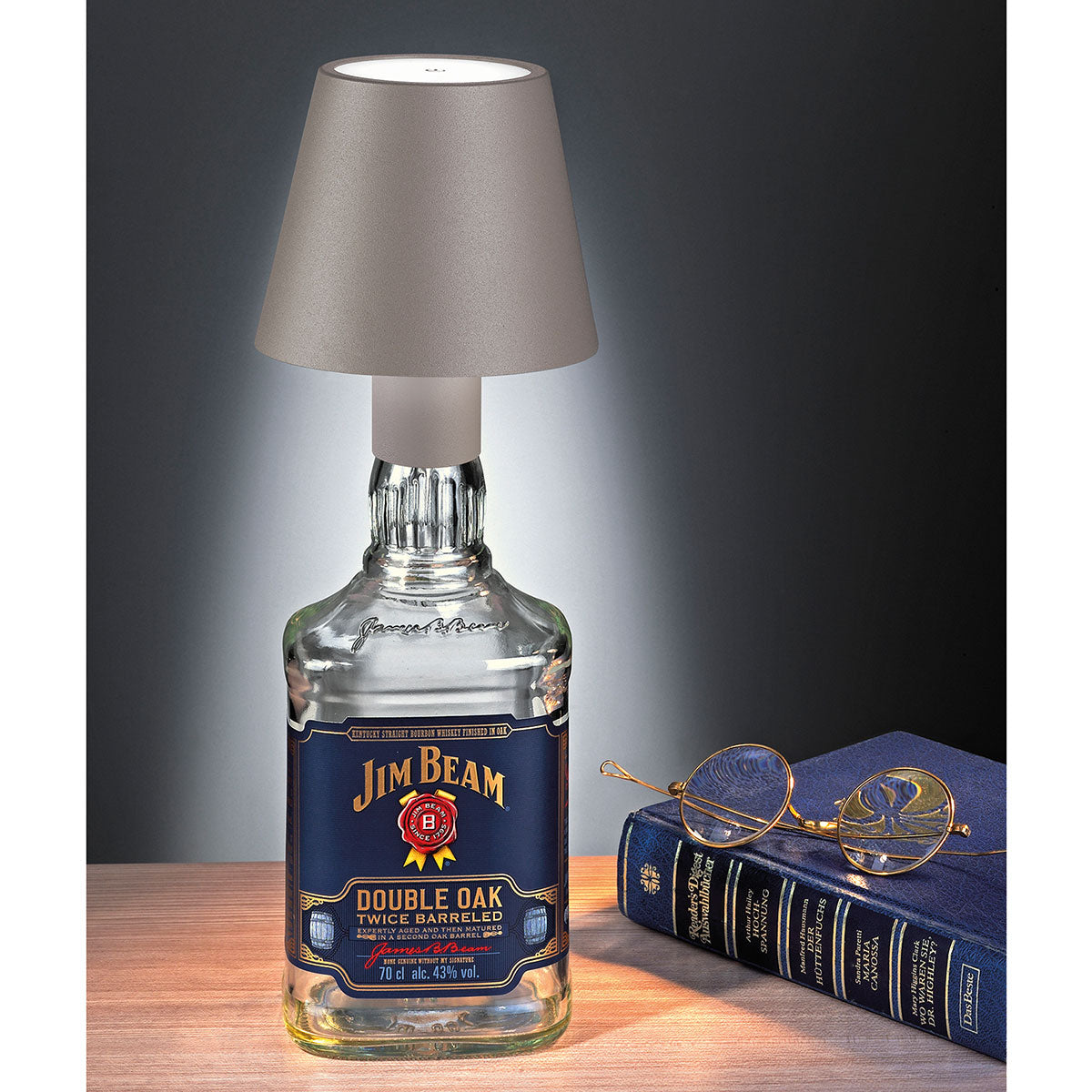 Luz LED inalámbrica para botellas