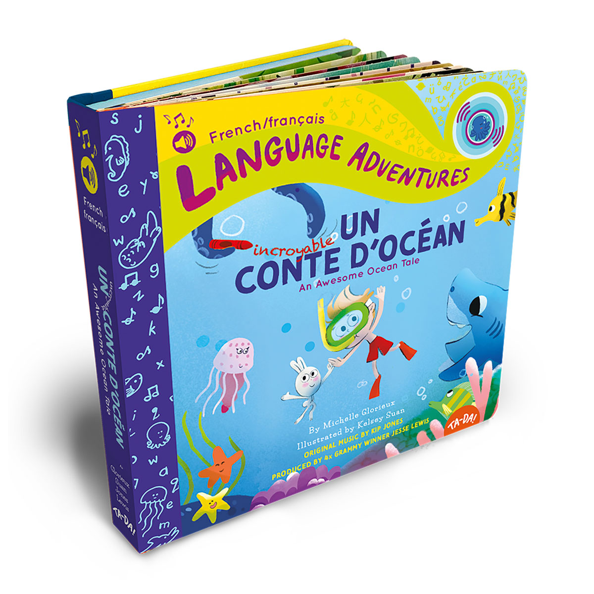 ¡TA-CHÁN! Set del Trío de Idiomas para Pequeños Viajeros