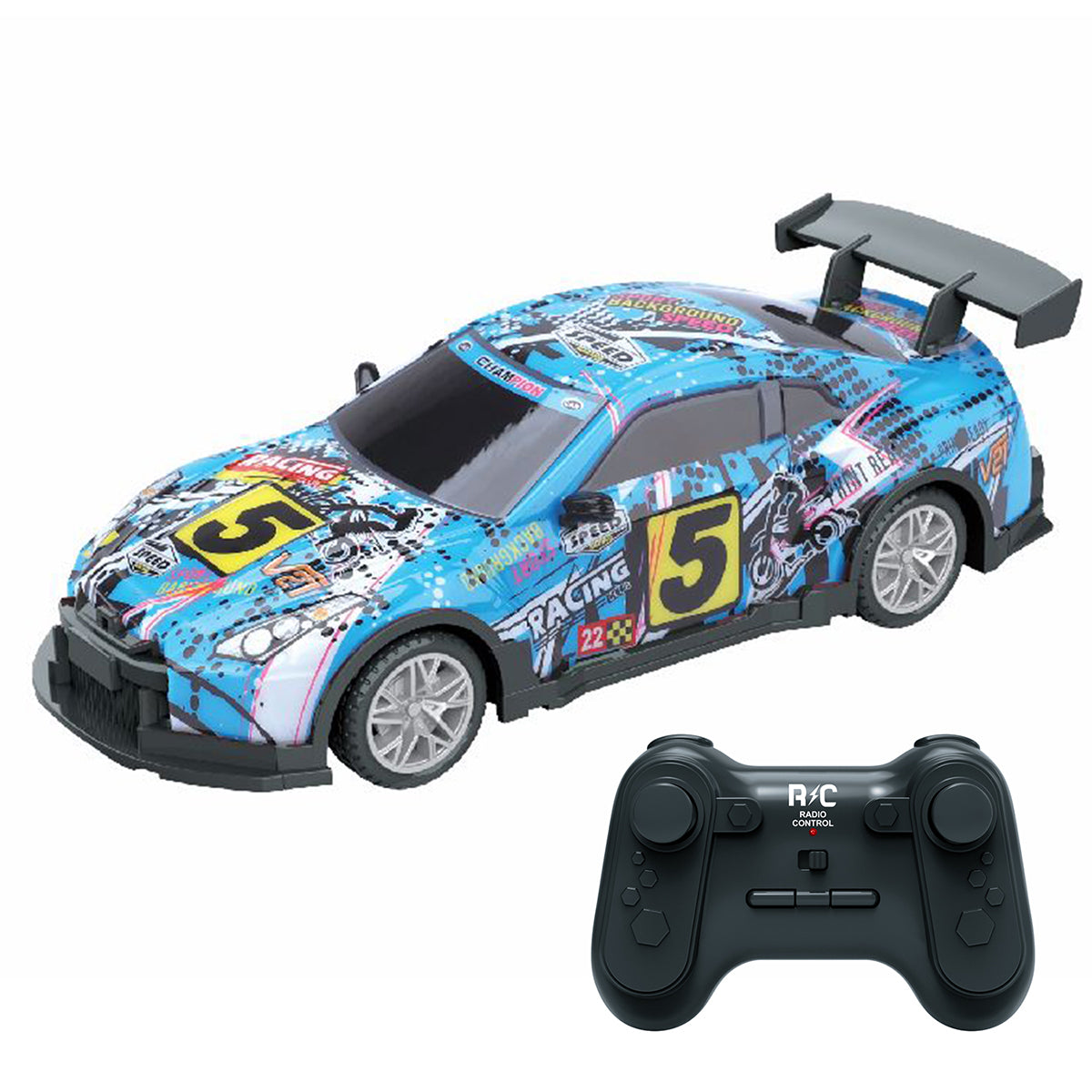 Ferngesteuertes Rennauto
