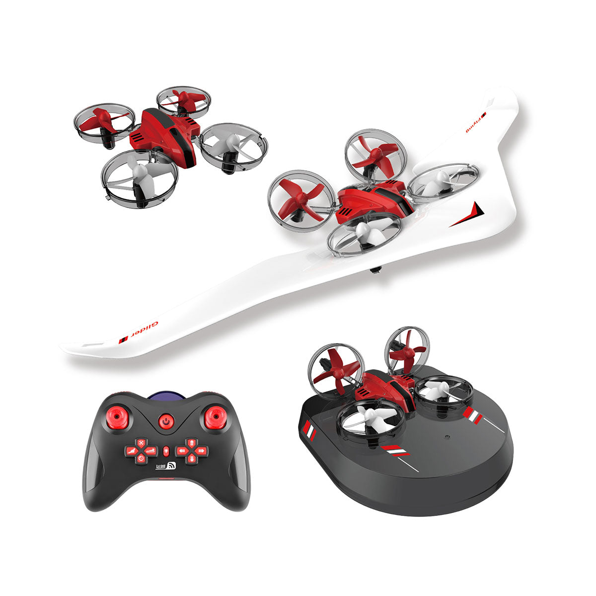 RC 3-in-1 Transforming Drone