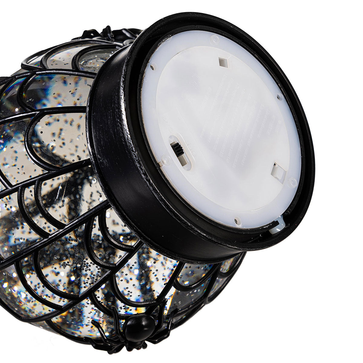 LED-Spinnennetz-Globus
