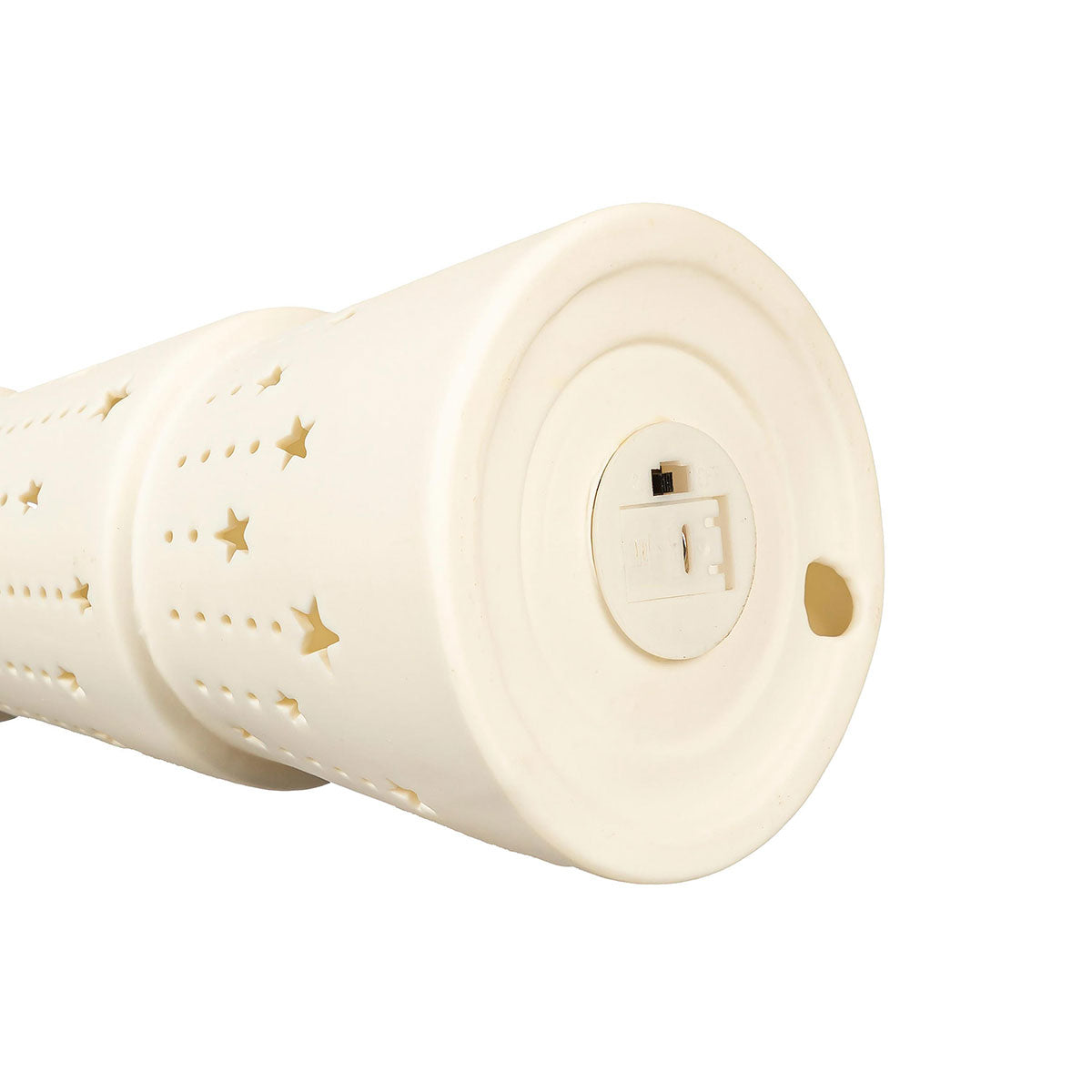 Keramische led-kerstbomen (set van 3)