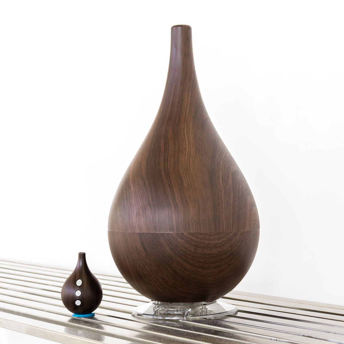 Humidificador de aromaterapia con acabado de madera