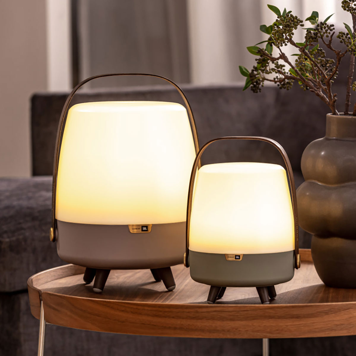 Draagbare JBL-speakerlamp