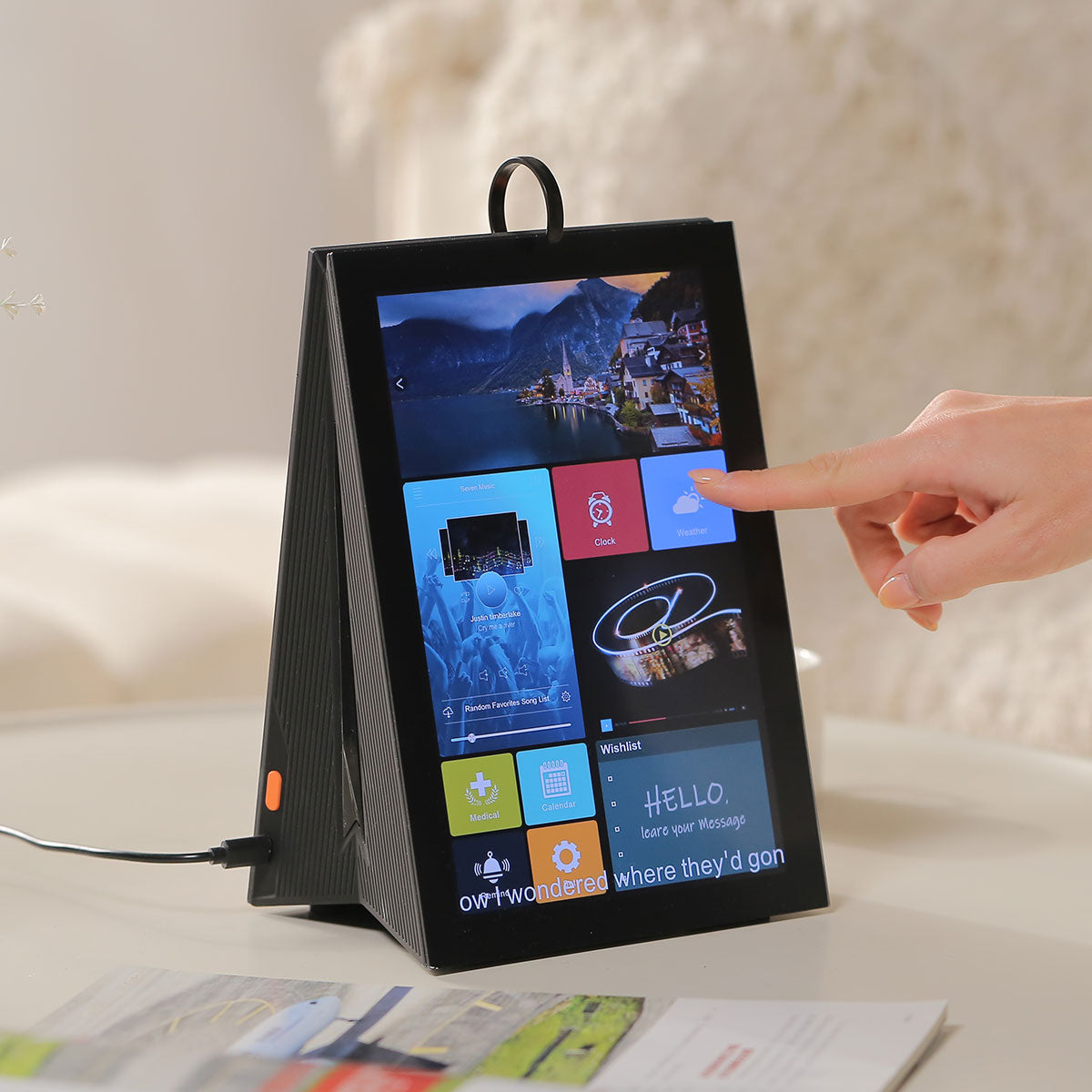 Digitales Familien-Board-Pad