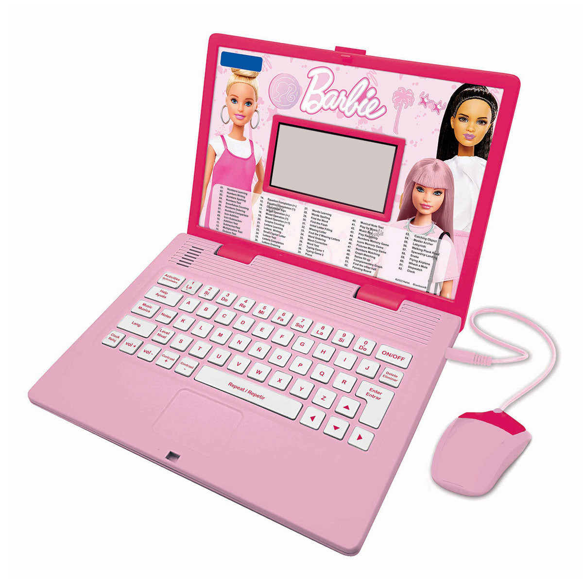 Barbie zweisprachiger, sprechender Lernlaptop