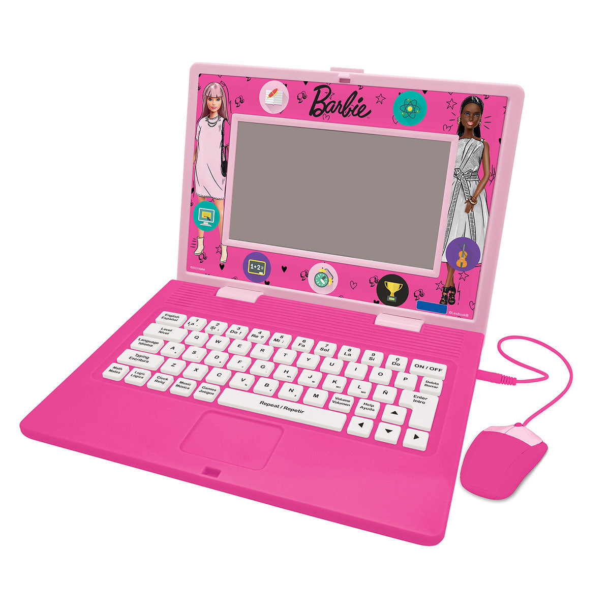 Barbie zweisprachiger, sprechender Lernlaptop