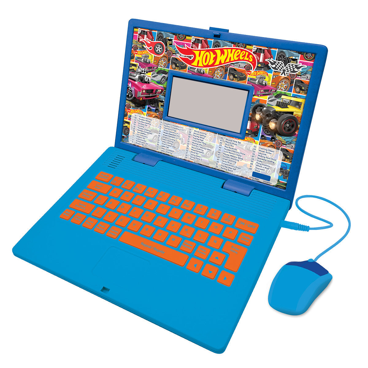 Hot Wheels Bilingual Talking Educational Laptop