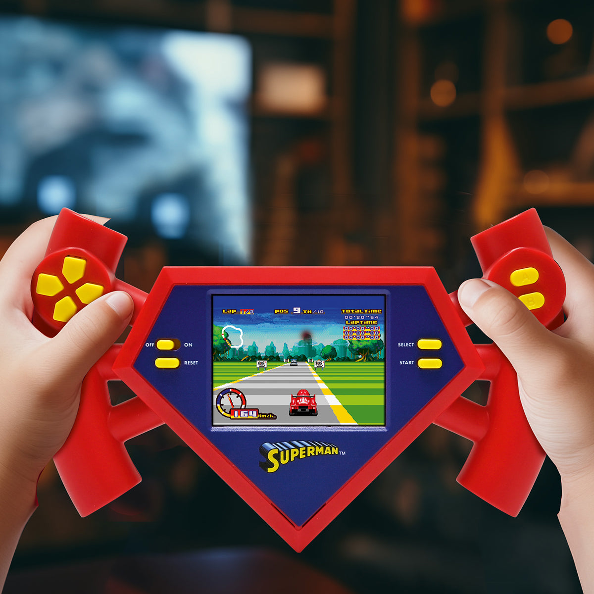 Superman-Arcade-Konsole mit Gestensteuerung