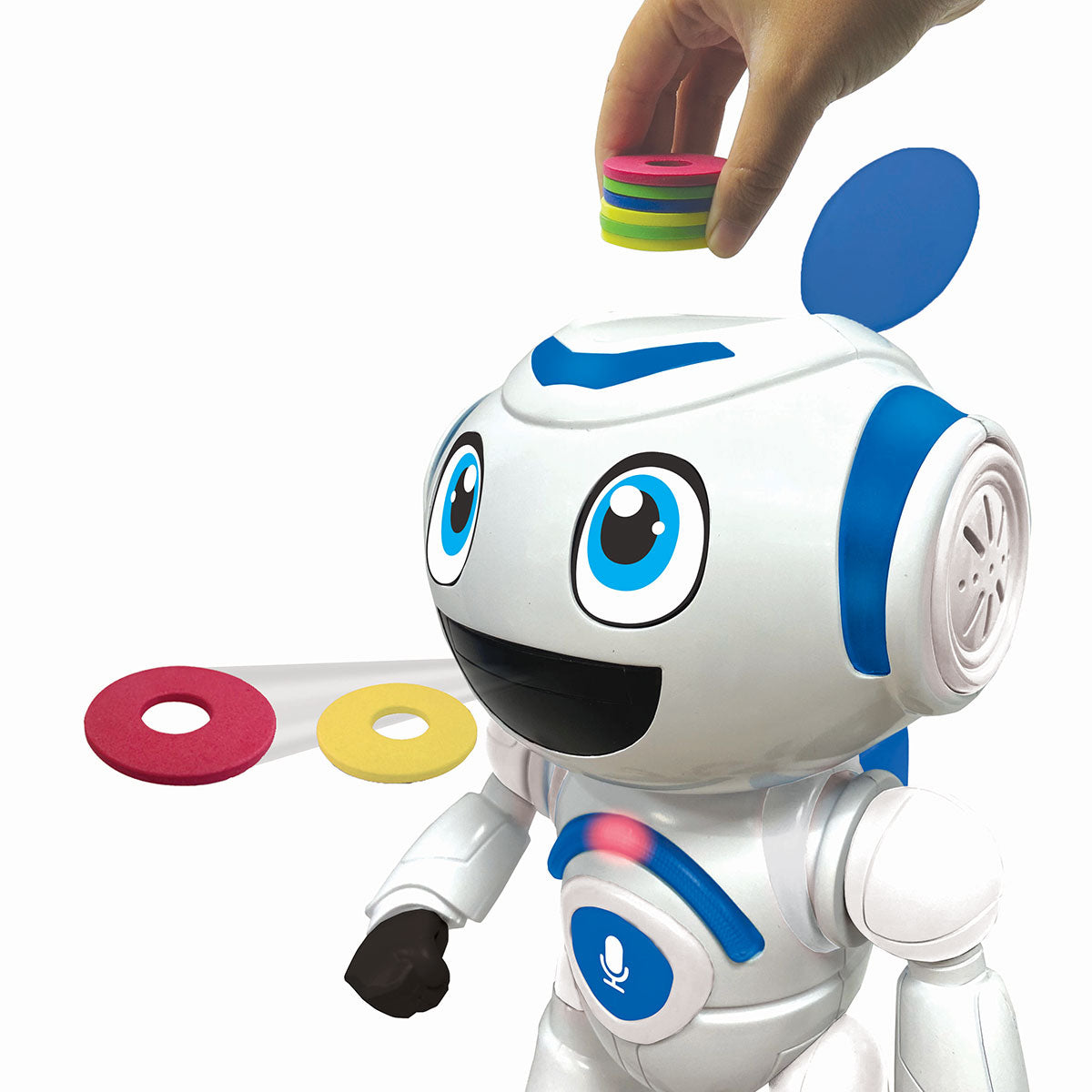Interactive STEM Robot with Quiz and Games