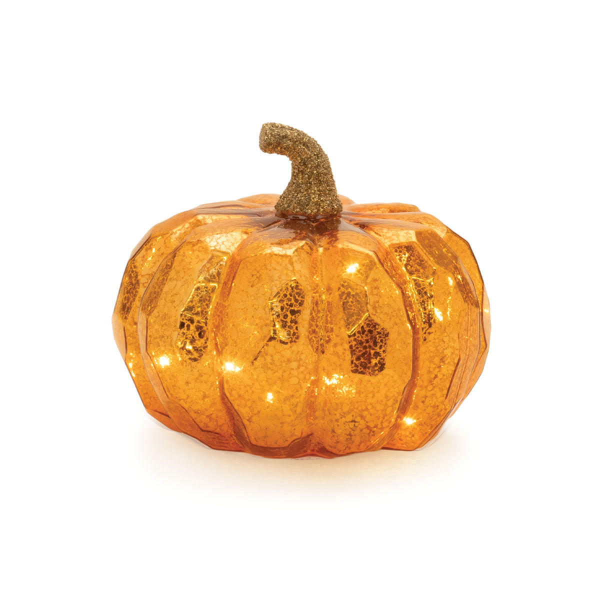 Beleuchtetes Herbstkürbis-Set (3er-Set)