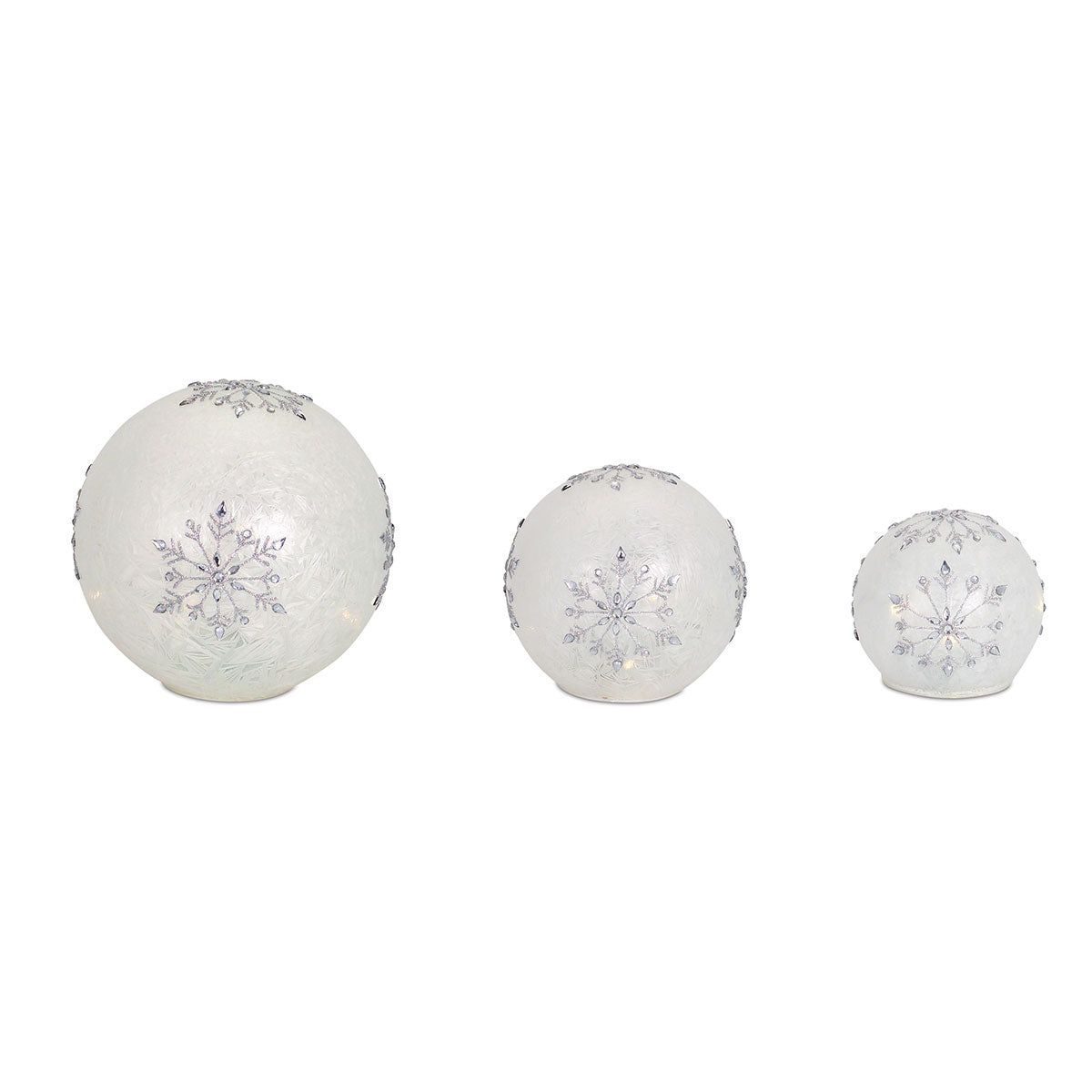 Set de globos decorativos LED para fiestas (set de 3)