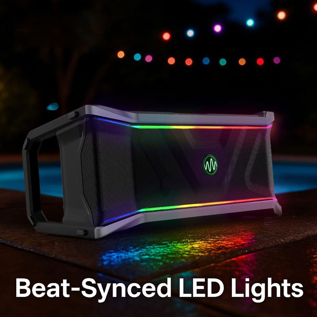 Altavoz LED flotante para fiestas