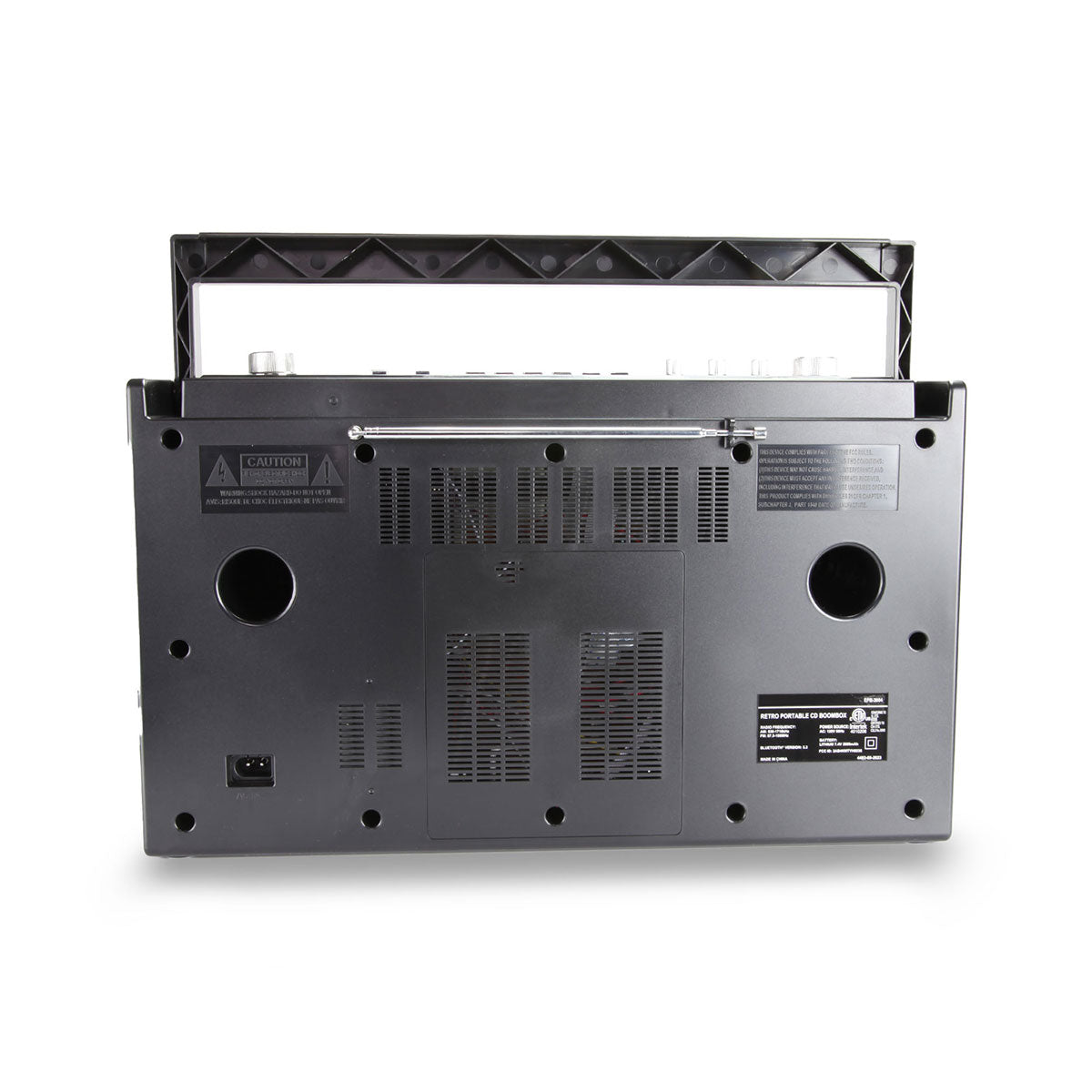 Retro-Tragbarer CD-Boombox