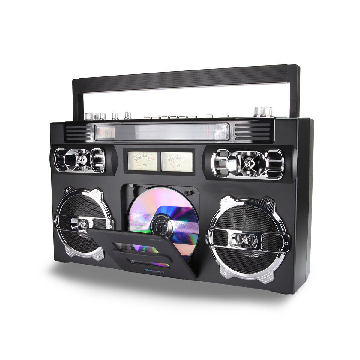 Retro-Tragbarer CD-Boombox