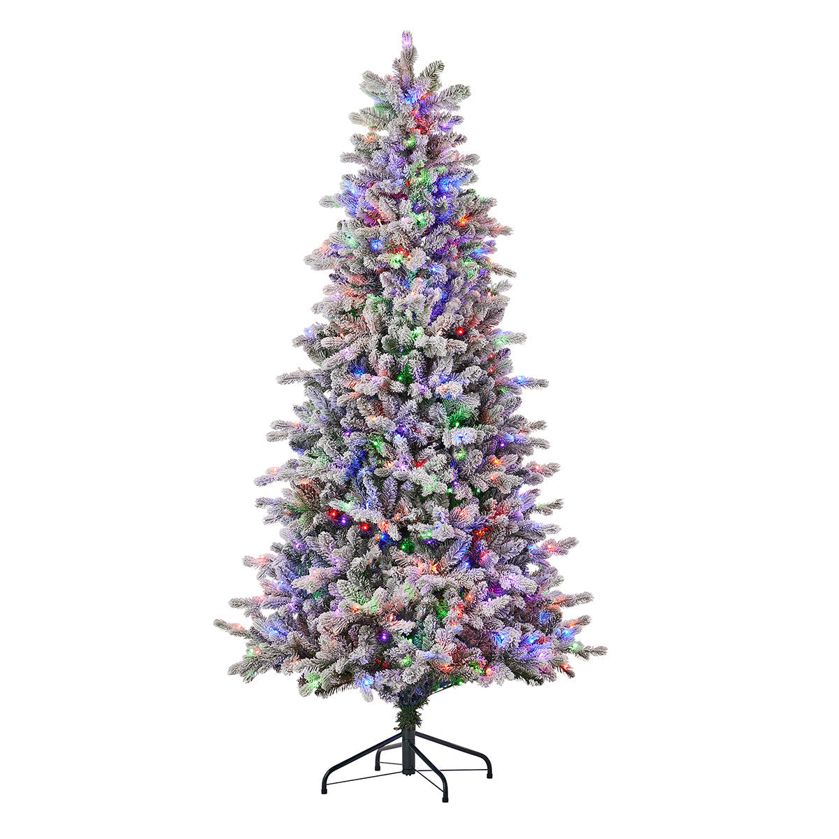 Beflockter Palmetto-Kiefer-Weihnachtsbaum
