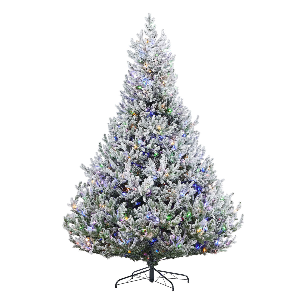 Beflockter Frasier-Tannenbaum