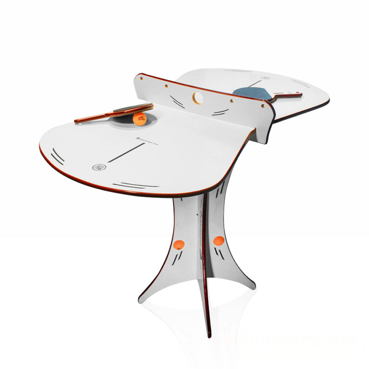 Mesa de ping pong portátil mini