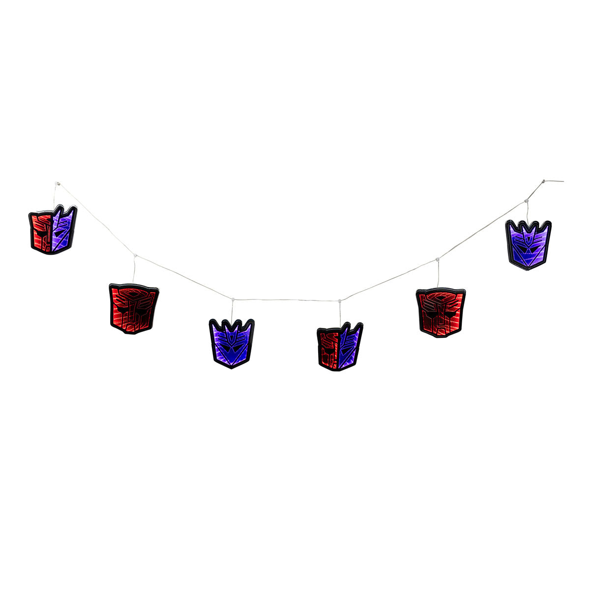 Guirnalda de luces LED infinitas de Transformers