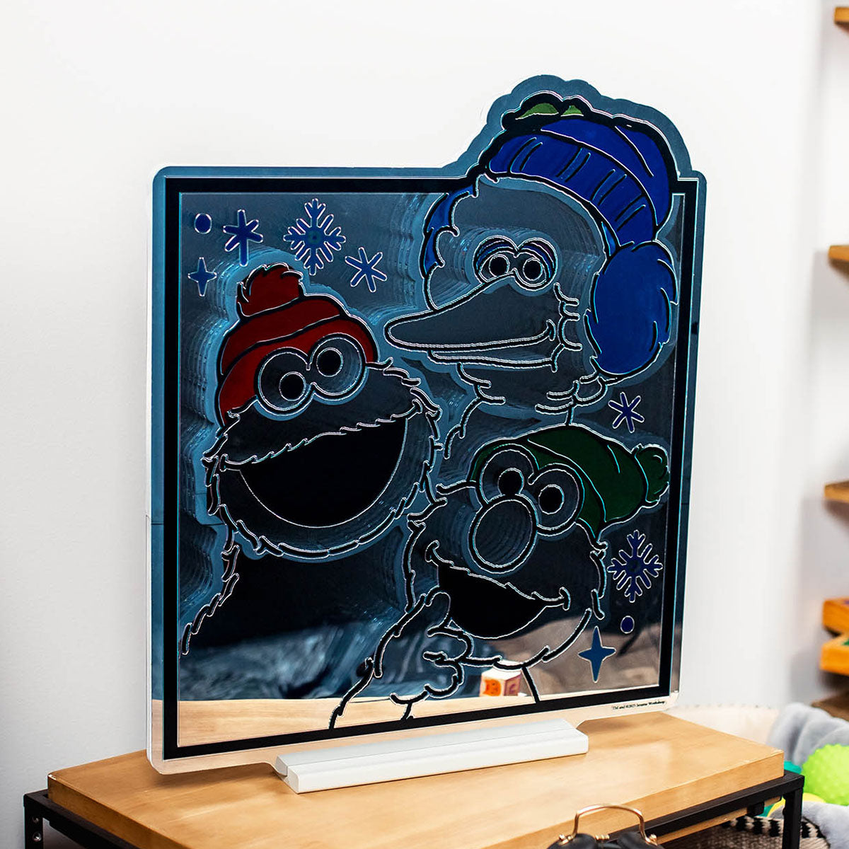 Sesame Street Winter Friends LED-oneindigheidslamp