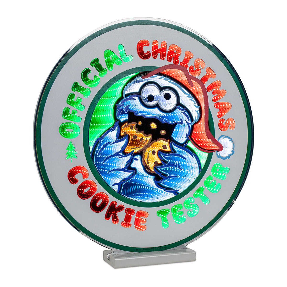 Sesamstraße Cookie-Tester LED-Unendlichkeitszeichen