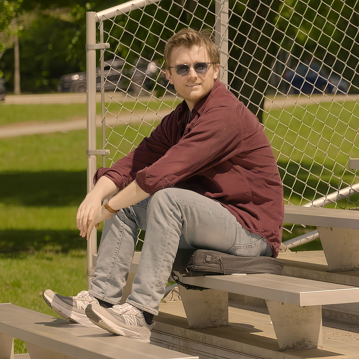 Verwarmd stadionkussen